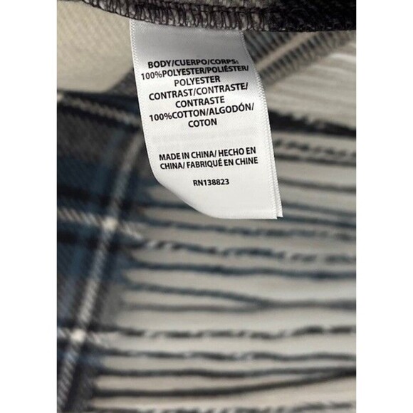 Idyllwind Boho Western Shacket Jacket L Cropped Plaid Fringe Cowgirl Festival - Picture 10 of 10